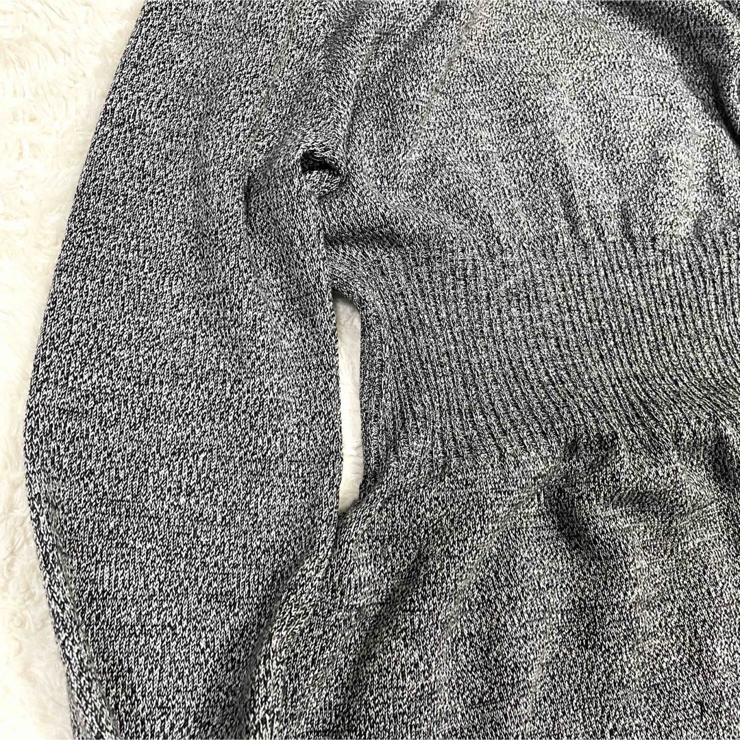 CHANEL シャネル ココボタン ウール ニット ワンピース グレー 36