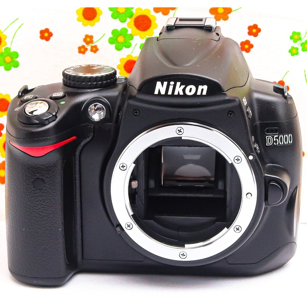 ニコン Nikon D5000☆動画撮影☆スマホに送れる！☆デジタル一眼レフ