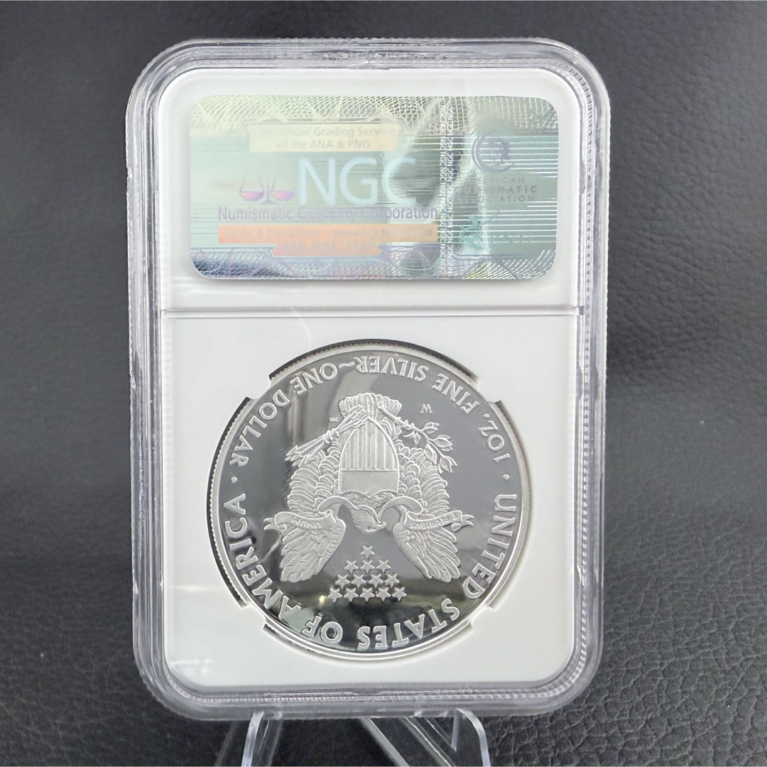 イーグル 銀貨 2010年 NGC PF70 プルーフ 最高鑑定 純銀 1オンス