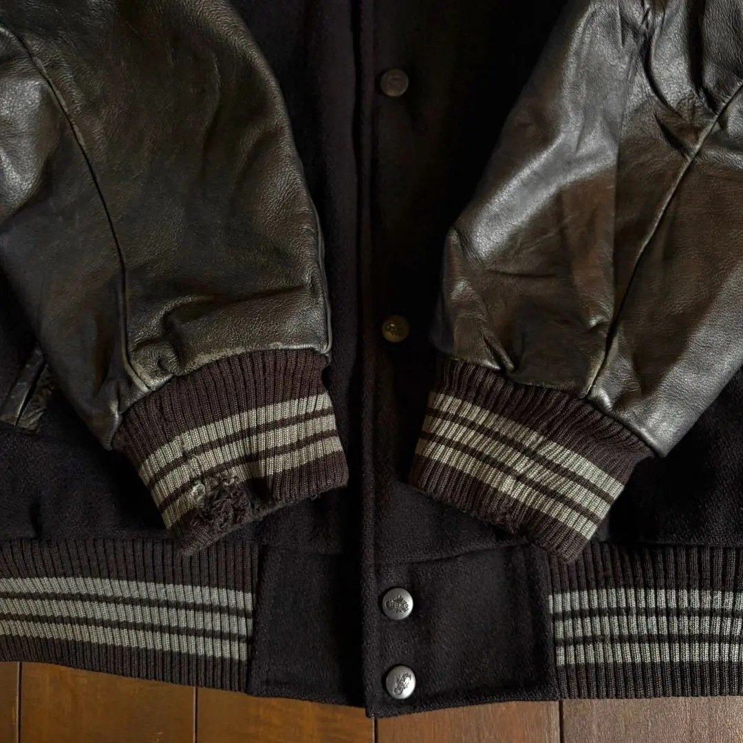 GMC】CHOKO レザースタジャン DURAMAX DIESEL 90s