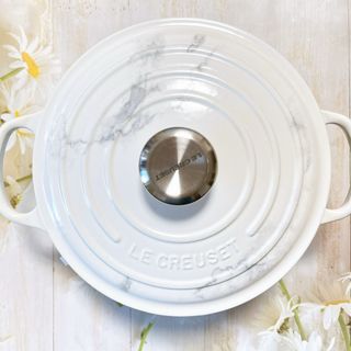 LE CREUSET（鍋/フライパン ・ ホワイト/白色系）のフリマアイテム一覧