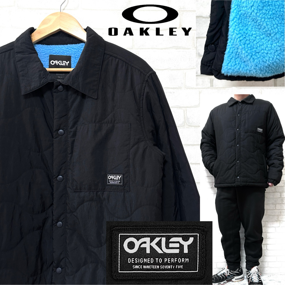 Oakley - OAKLEY 裏ボア キルティングジャケット ナイロンジャケット