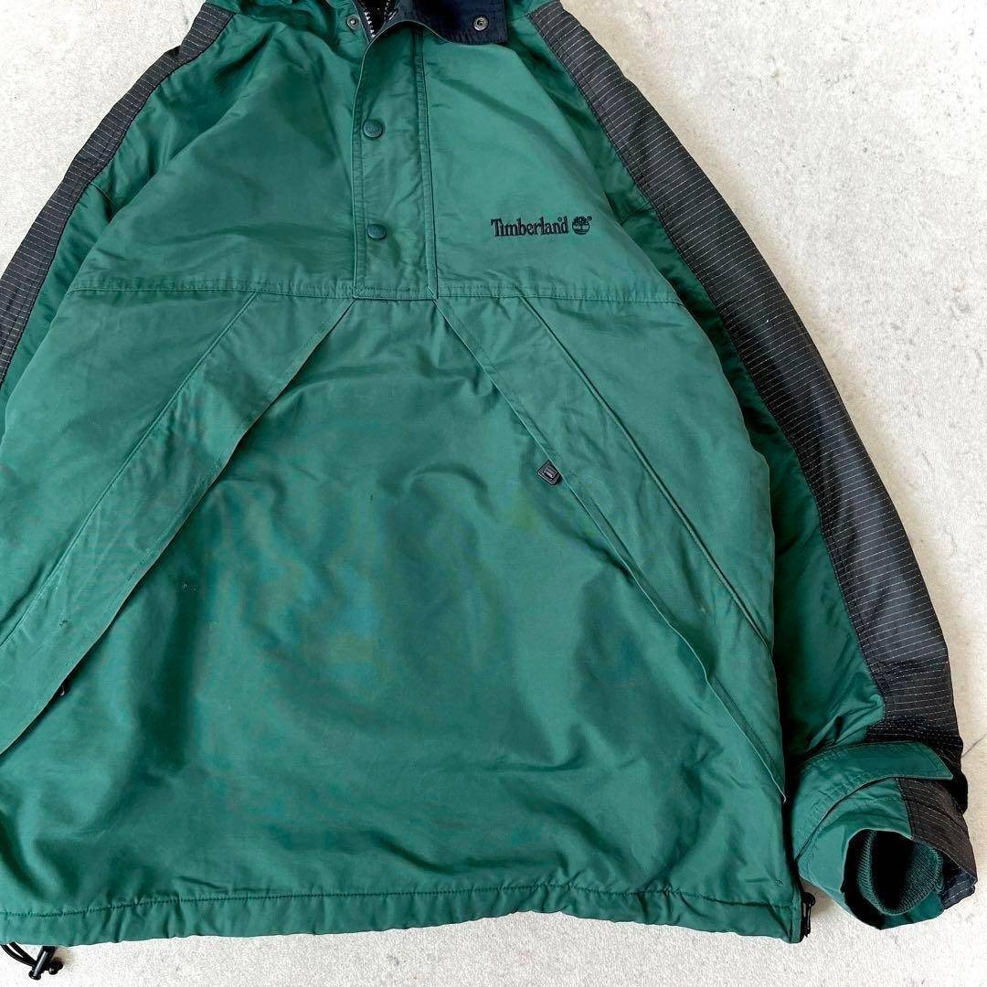 Timberland - 90s ティンバーランド ナイロン アノラックパーカー