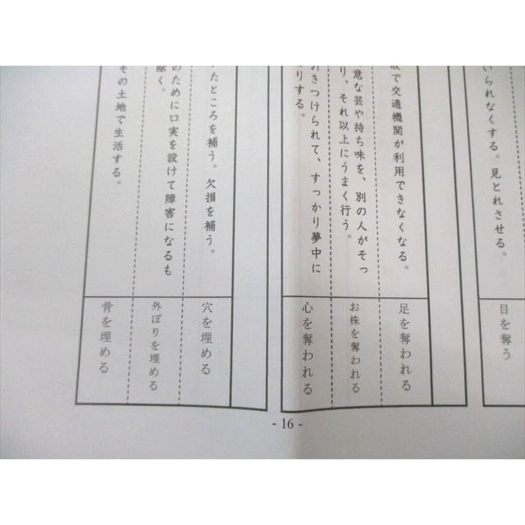 希学園 灘コース 国語 慣用表現の完成1〜6 通年セット すべて状態