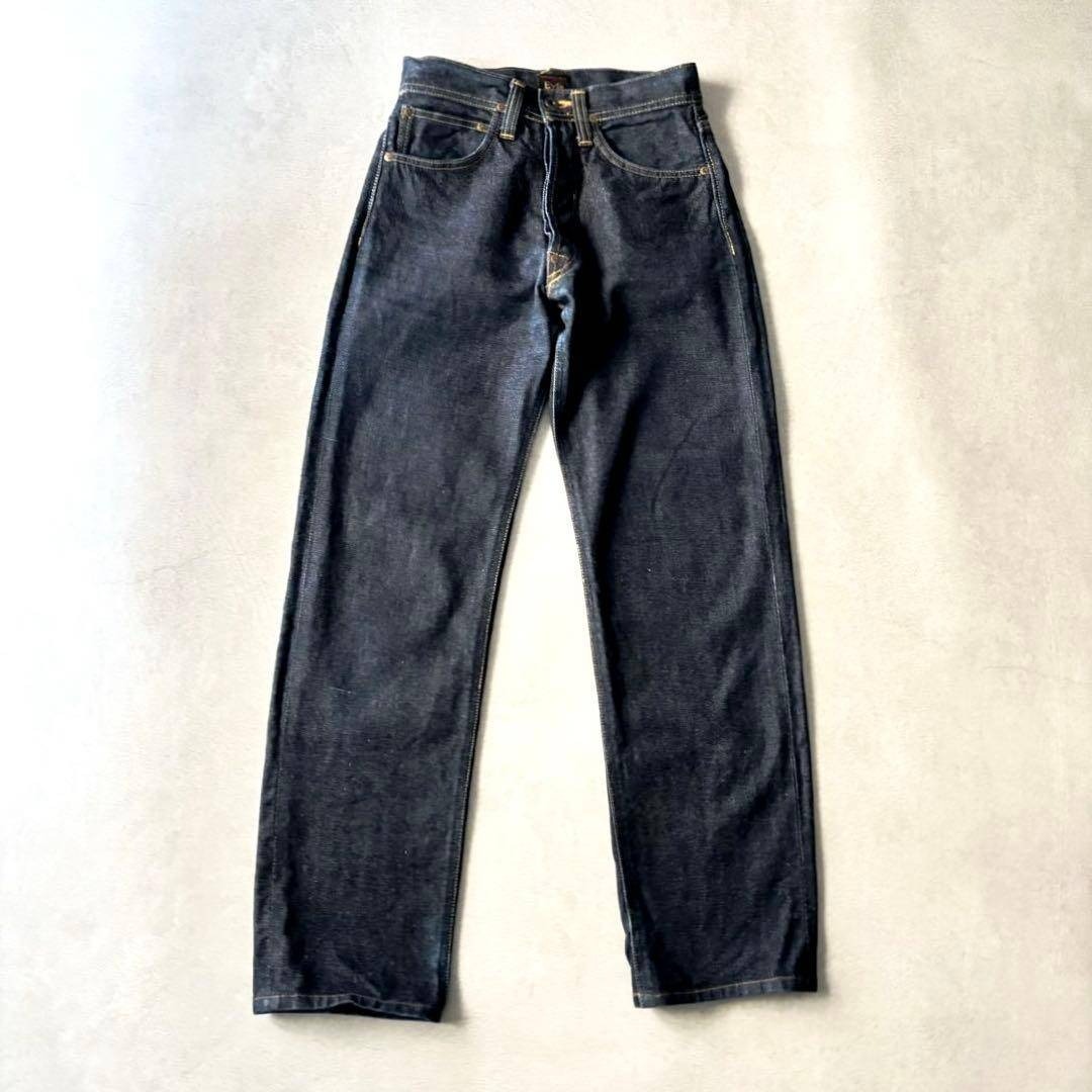 EVIS 初期 2101 手描きカモメ 濃紺 W28×35 セルビッジ 日本製