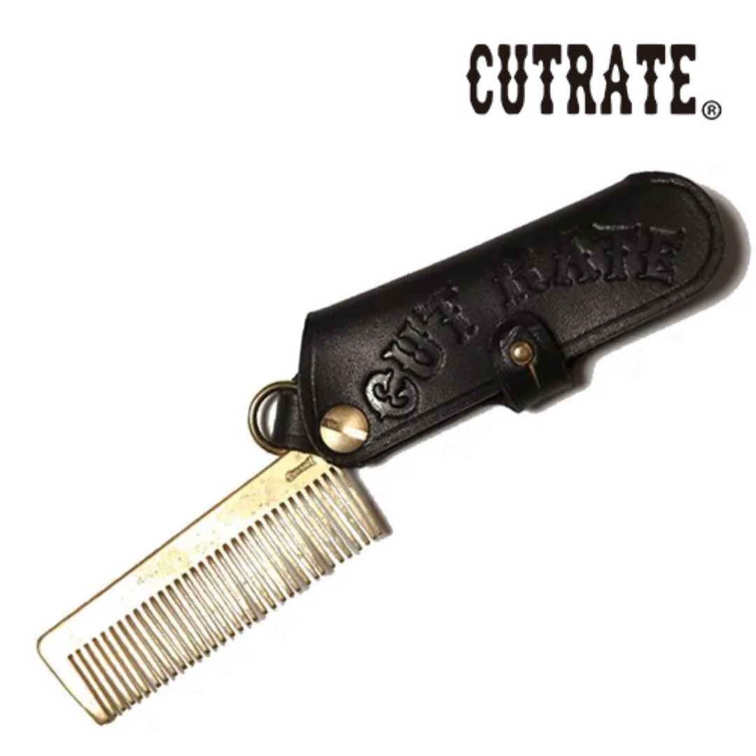 CUTRATE LEATHER COMB⁄BLACK (カットレート・レザーコンボ・ブラック