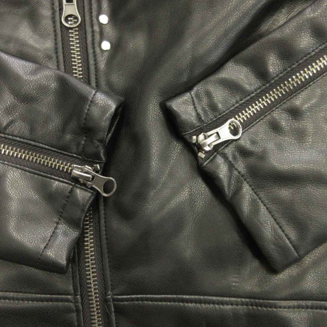 REFLEM - 新品同様 REFLEM レフレム ボア裏地PU レザー スタッズ