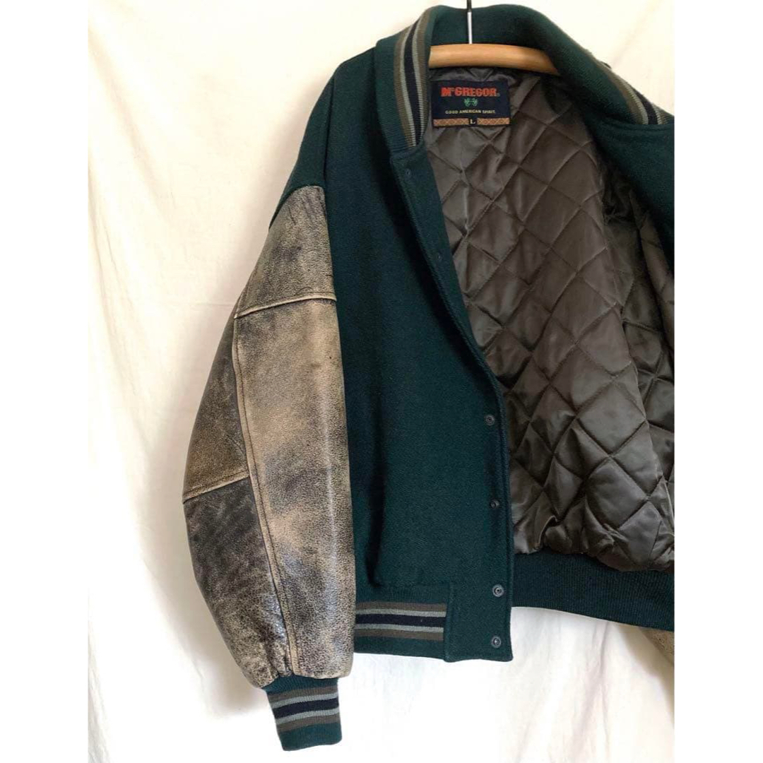 McGREGOR - McGREGOR 80sオールドマックレガー 刺繍ワッペン 袖本革