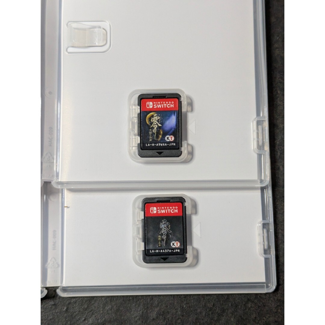 零〜濡烏ノ巫女〜 ～月蝕の仮面～ Switch 2セット コード付き