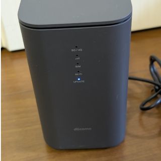 NTTdocomo - 【商品名】 docomo home 5G HR02 ダークグレー の通販 by