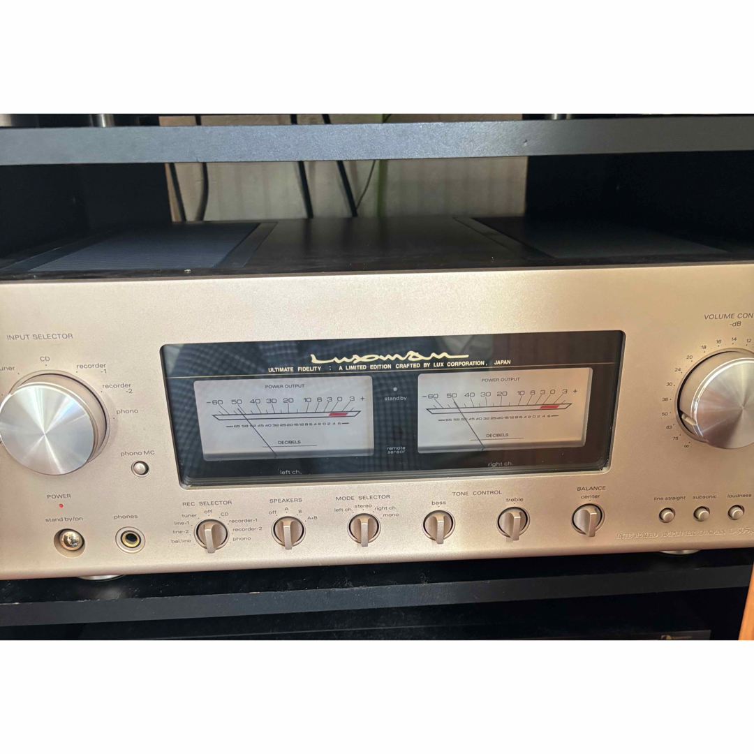 LUXMAN - LUXMAN ラックスマ L-505sII プリメインアンプの通販 by