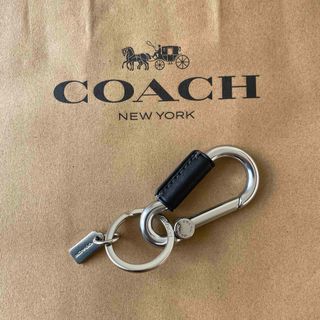 COACH - 新品☆COACH コーチ ブラック バッグチャーム トリガー