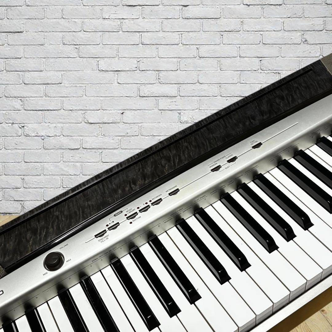 CASIO - 動作良品✨ CASIO Privia PX-120 電子ピアノ 88鍵 シルバーの