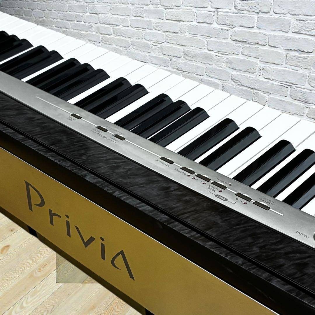 CASIO - 動作良品✨ CASIO Privia PX-120 電子ピアノ 88鍵 シルバーの