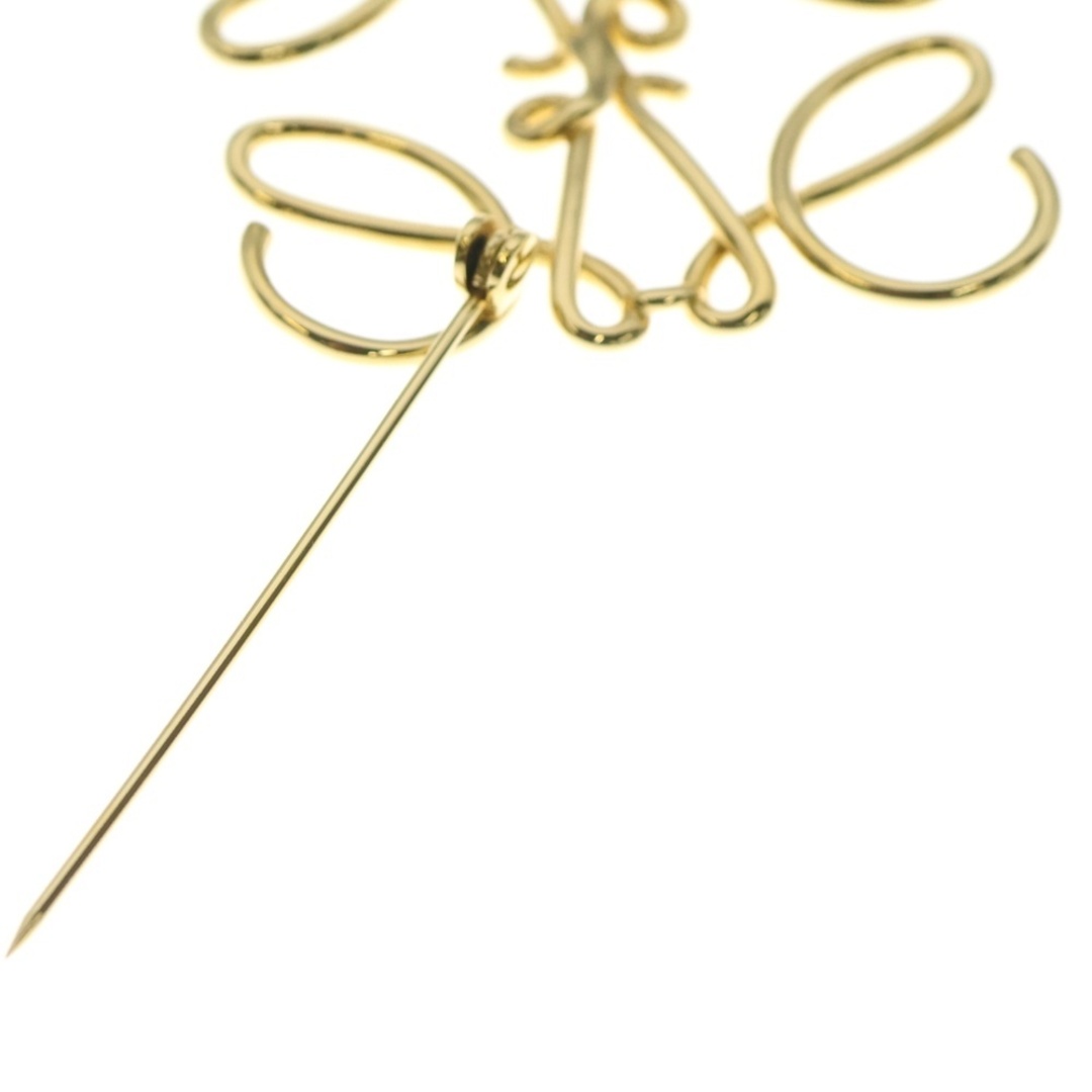 LOEWE - LOEWE ロエベ アナグラム ブローチ ゴールド GP ゴールド