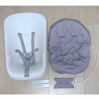 Stokke - ストッケ トリップトラップ 旧型ベビーガード 革ベルト付きの
