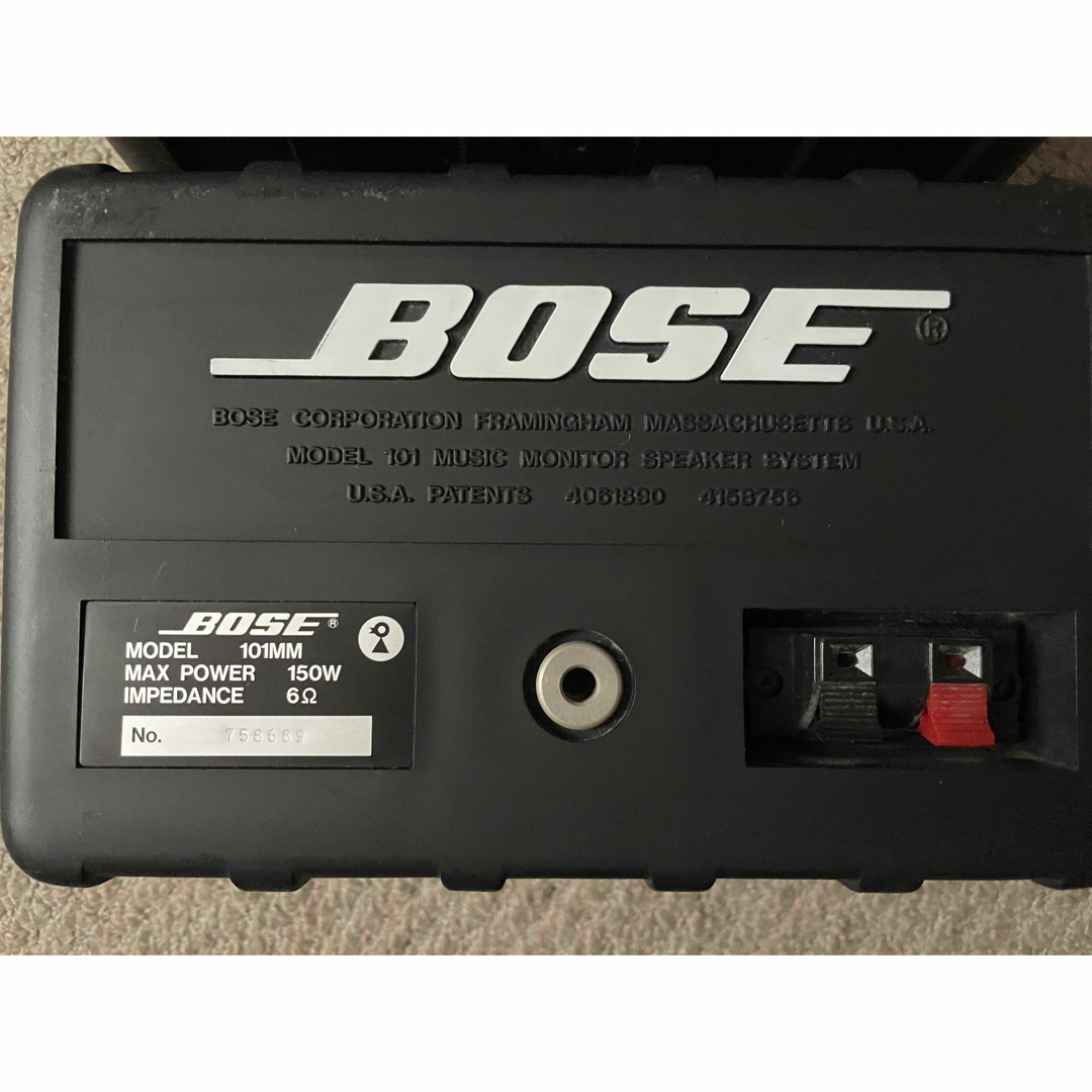 BOSE - 【良品】BOSE 101MM シリアル連番鳥マークスピーカーの通販 by