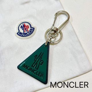 MONCLER - モンクレール メンズ ロゴ キーホルダー キーリング