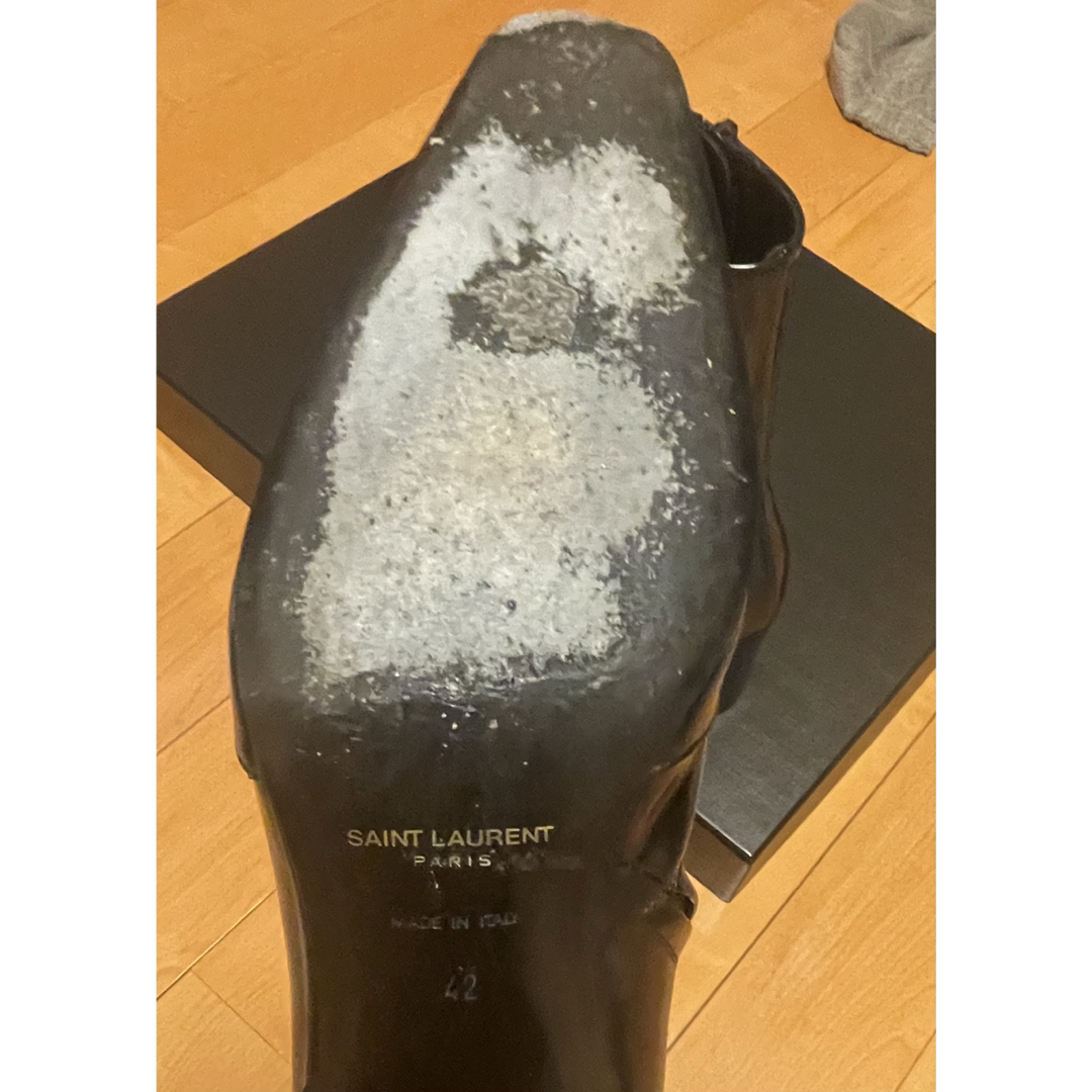 SAINT LAURENT - SAINT LAURENT 23AW xivジップヒールブーツの通販 by