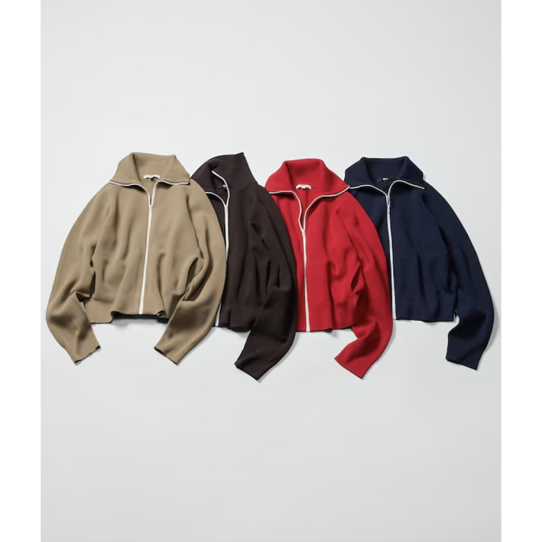 UNIQLO - 【新品】UNIQLO C ミラノリブフルジップカーディガン