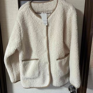 20日までセール☺︎ pinue / ツイードウールブレンドコートの通販 by