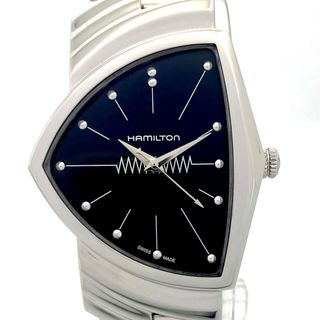 Hamilton - ハミルトン ベンチュラ ゴールド エルビスモデル 赤針 電池