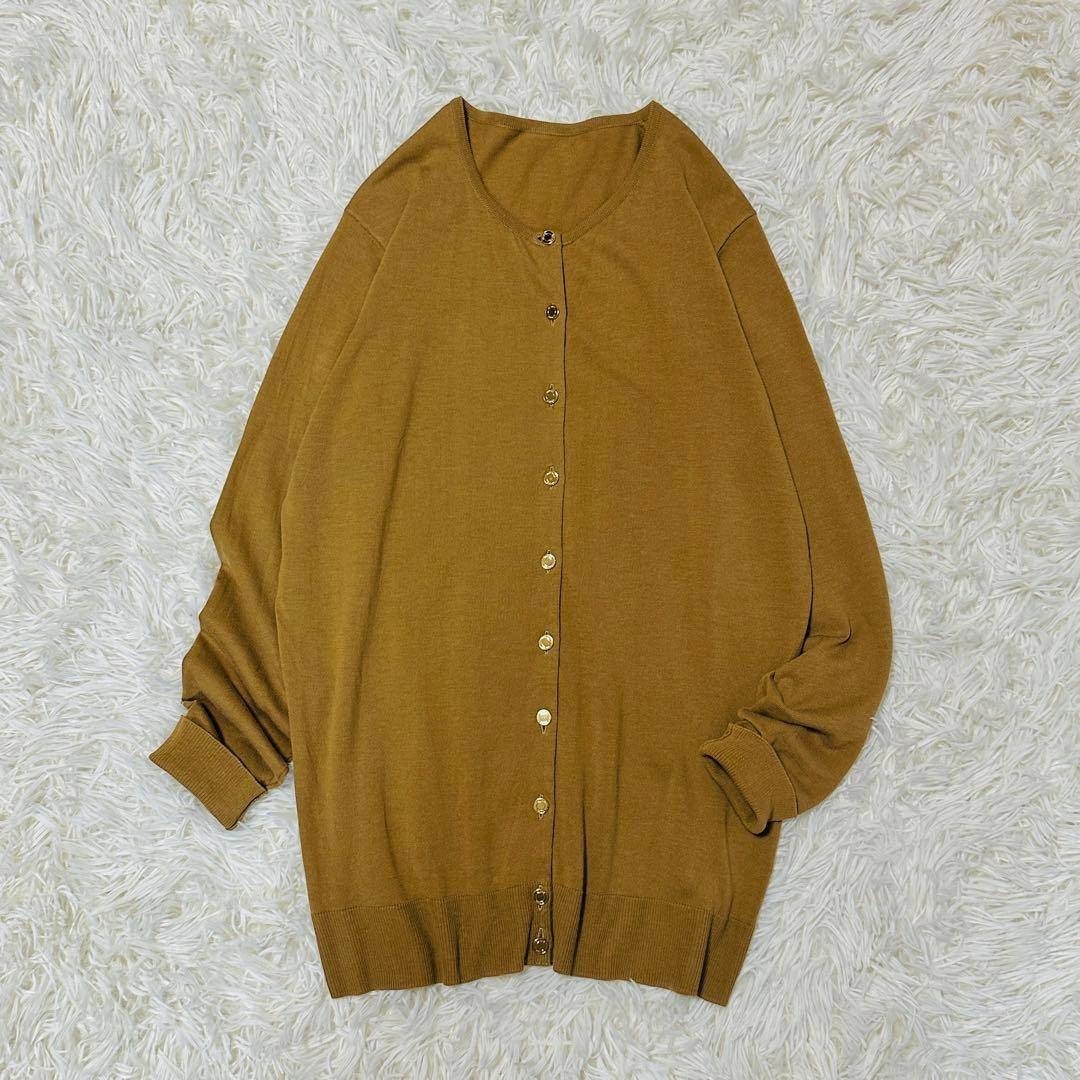 DEUXIEME CLASSE - 【極美品】DeuxiemeClasse FF30カーディガン 金