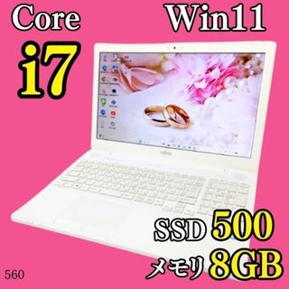 富士通 - 超美品 富士通ノートパソコン i7 タッチパネル 16GB 新品