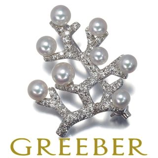 MIKIMOTO - ミキモト ブローチ ベビーパール 真珠 3.4mm/3.9mm ピアノ