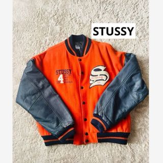 STUSSY - stussy スタジャン big4の通販 by sicko｜ステューシーならラクマ