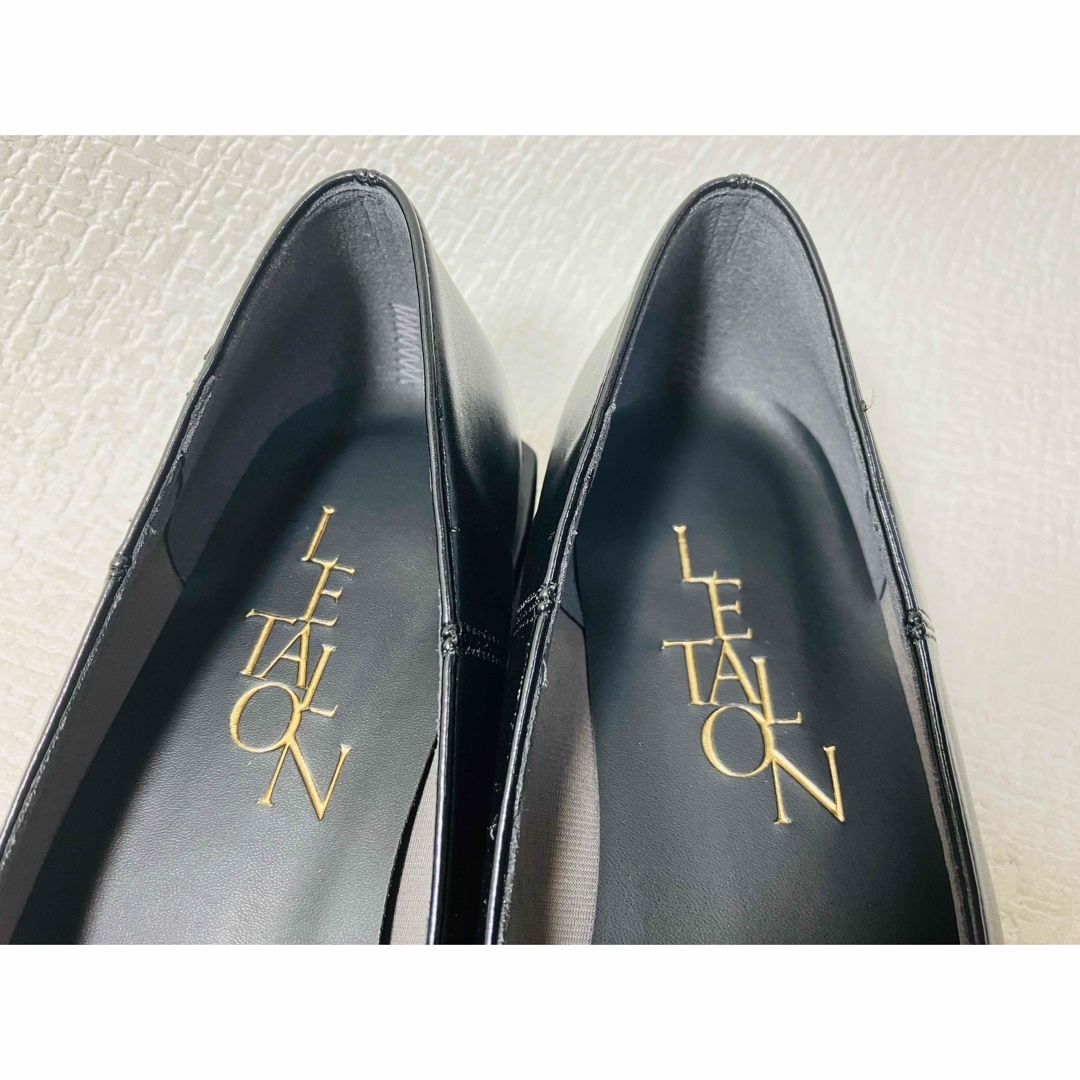 Le Talon - SH67◇新品◇LE TALON2.5cmスクエアスリットソフトフラット