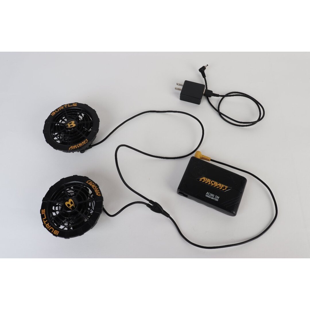 BURTLE - BURTLE AIRCRAFT AC260 13V ファン＆バッテリーセット