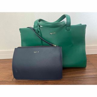 agnes b. - アニエスベー ハンドバッグ - NS08-01 黒の通販 by ブラン