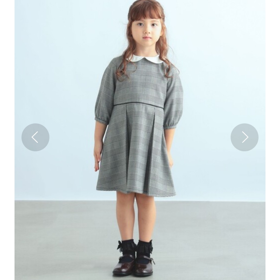 B:MING by BEAMS - 新品 ビームス セレモニー TR チェック ワンピース