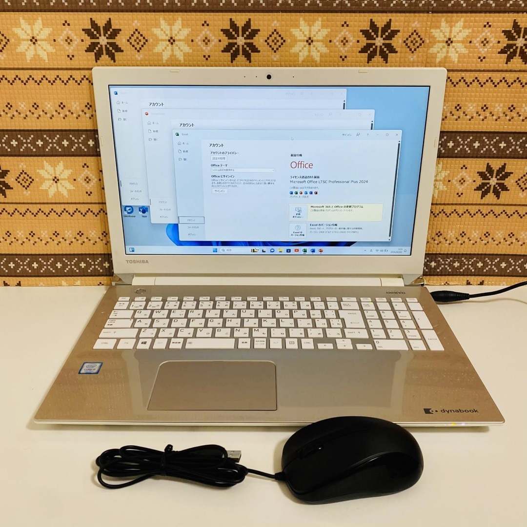 東芝 - Y100 TOSHIBAノートパソコンWEBカメラSSD高速 Windows11の通販