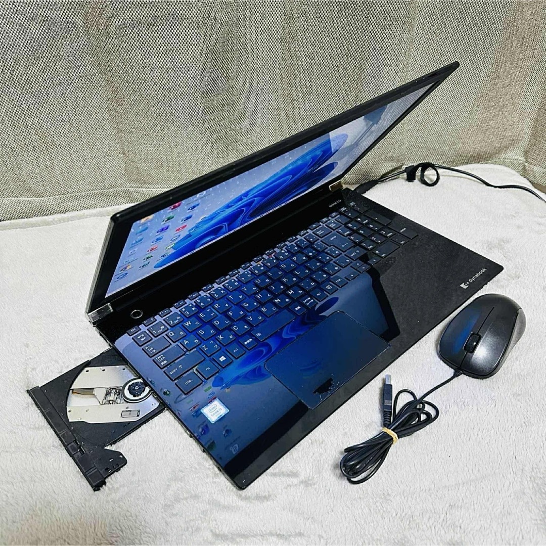 東芝 - S124 TOSHIBAノートパソコンSSD第6世代WEBカメラWindow11の通販