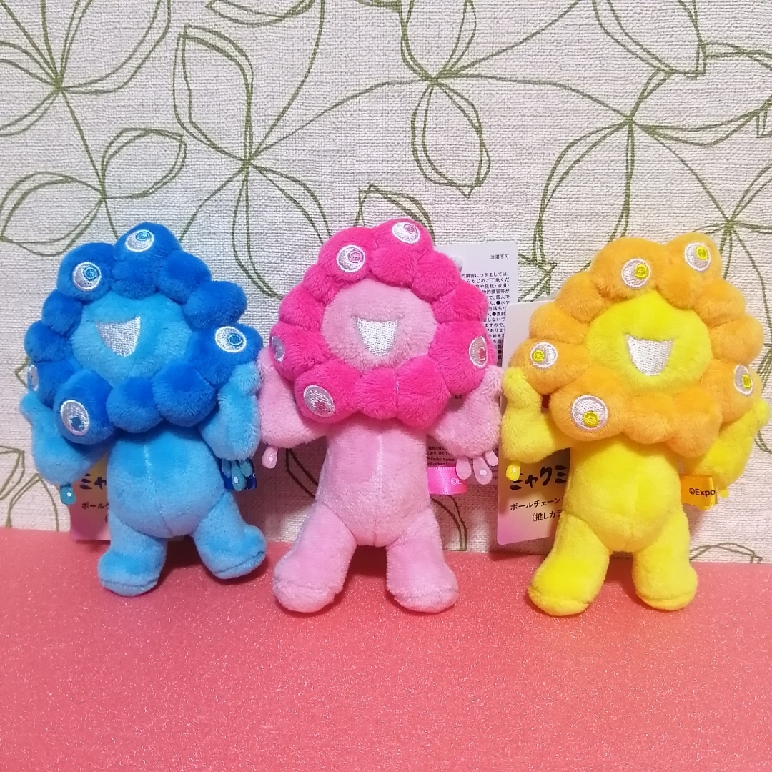 ミャクミャク 推しカラー ボールチェーンマスコット 6体コンプの通販