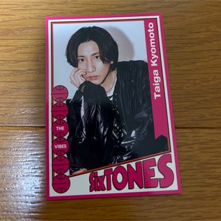 SixTONES - SixTONES THE VIBES 松村北斗 フォトカード トレカ スト の