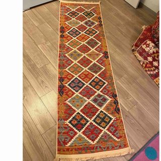 マザーガーデン 大ラグ フロアマット ラグ いちご 絨毯 レア 廃盤品の