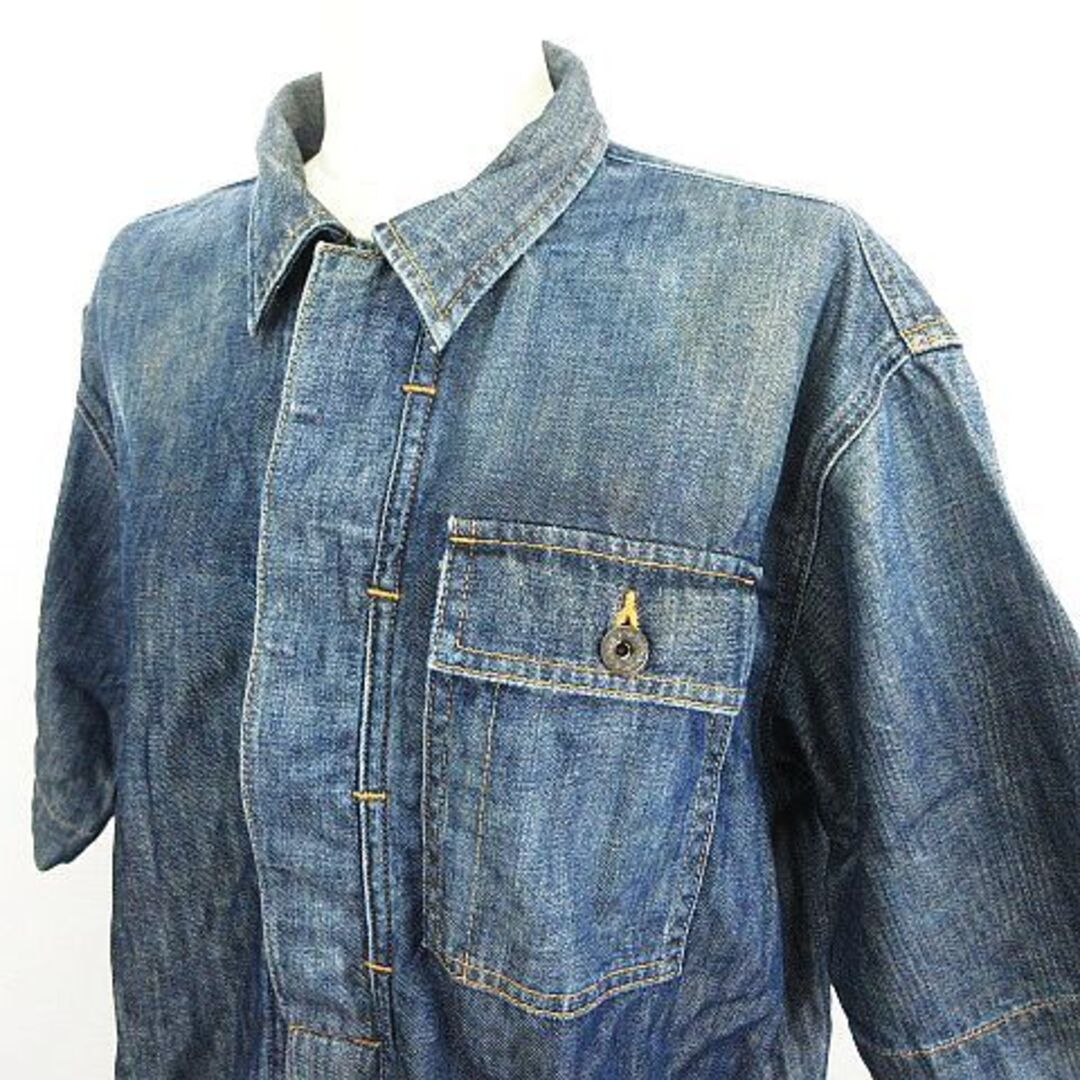 POLO RALPH LAUREN - ポロ ラルフローレン デニム ワンピース 五分袖