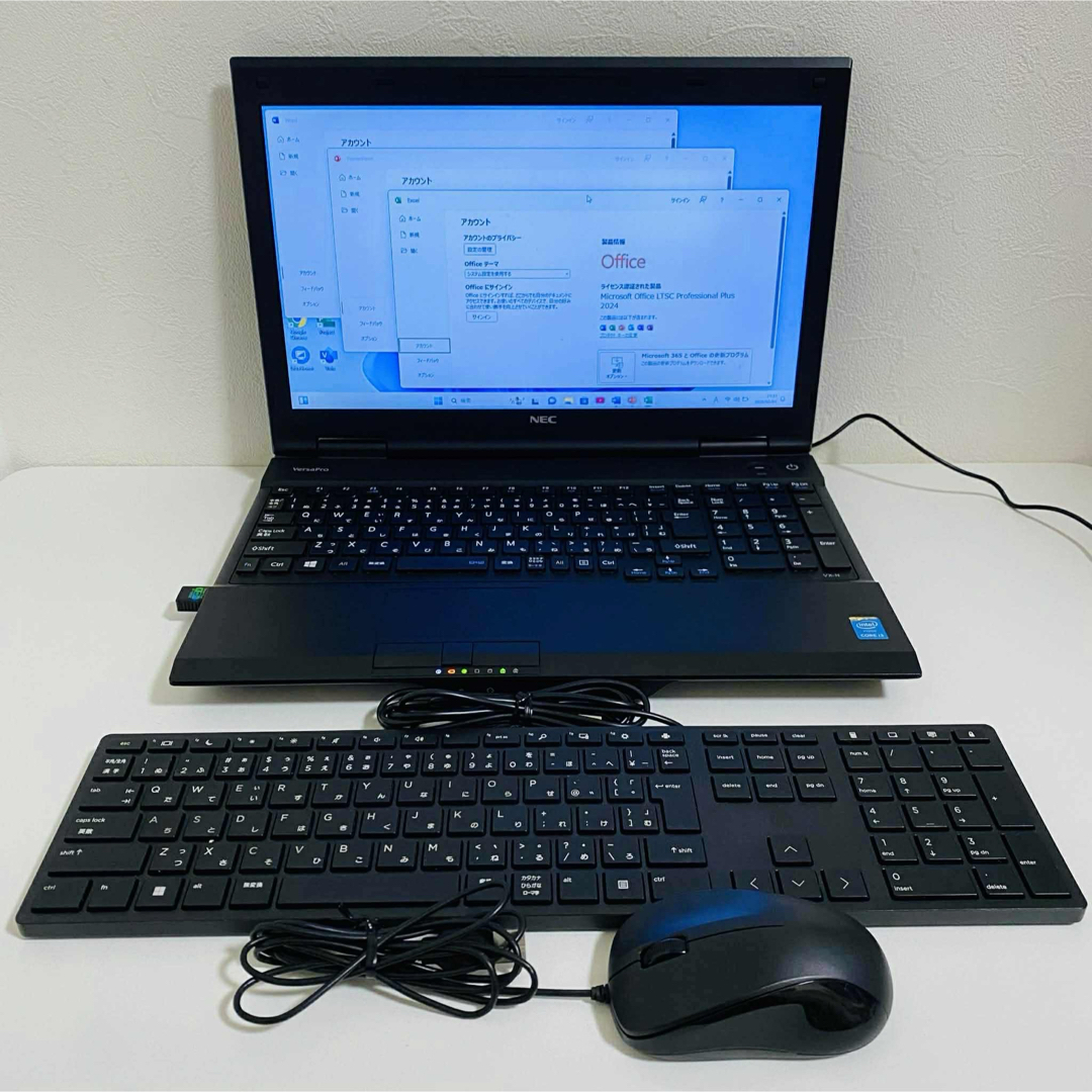 NEC - Y99 NECノートパソコンSSD高速 Windows11オフィス2024付きの通販