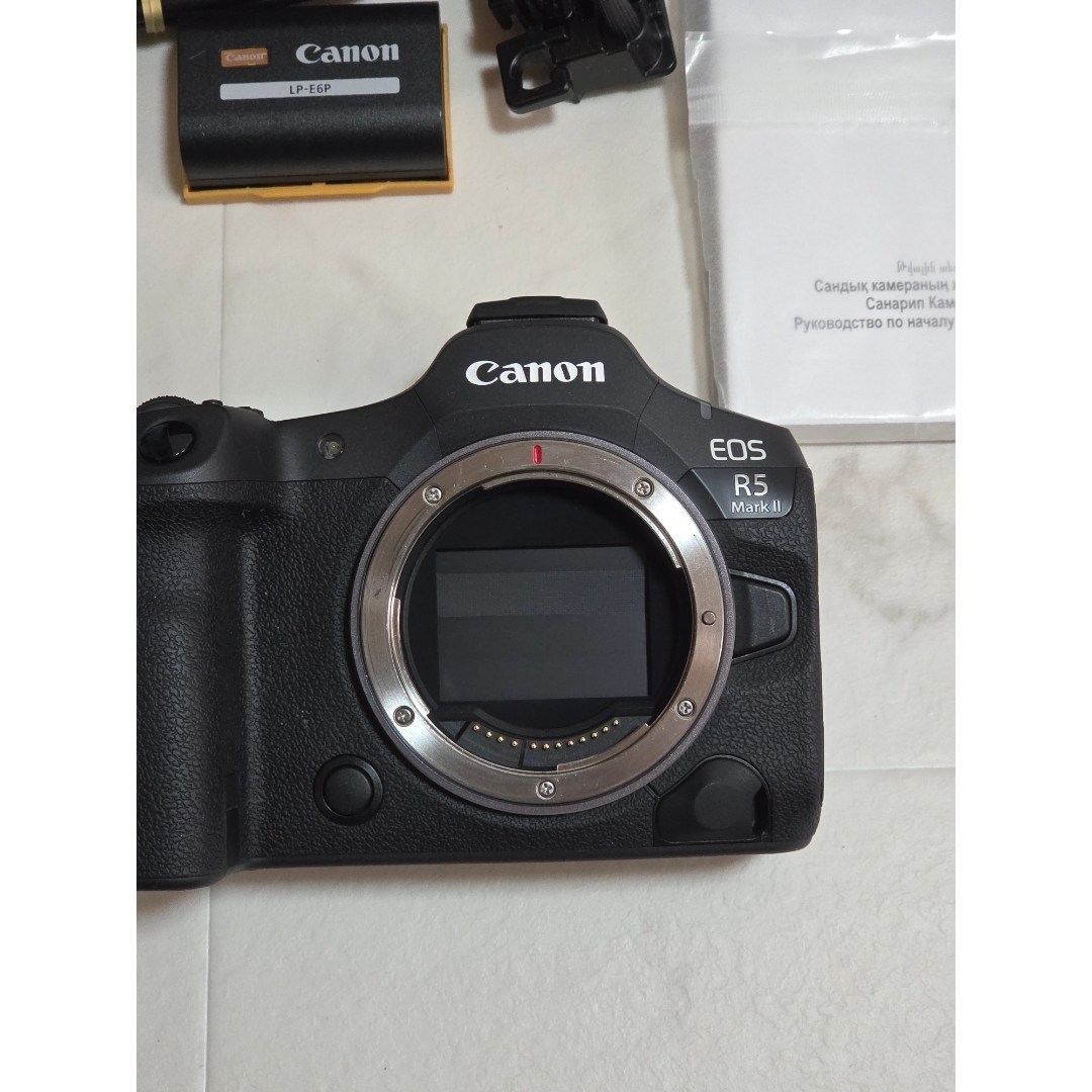 Canon - 【純正予備バッテリー付き】Canon EOS R5 Mark II 本体と付属
