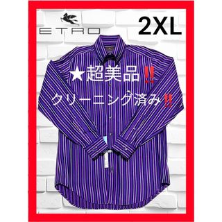 ETRO - 美品 エトロ ETRO シャツ ロングスリーブ 長袖 ペイズリー柄 総