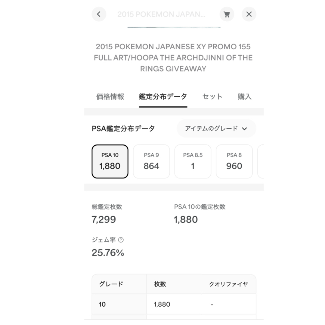 ポケモン - 【PSA10】光輪の超魔神 フーパ 入場者プレゼントプロモ XY