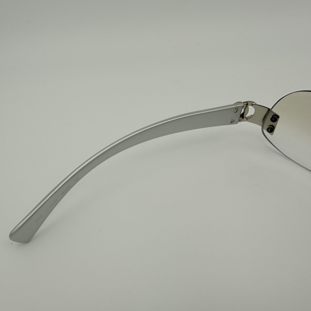 CHANEL - CHANEL（シャネル）ココマーク リムレスサングラス シルバー