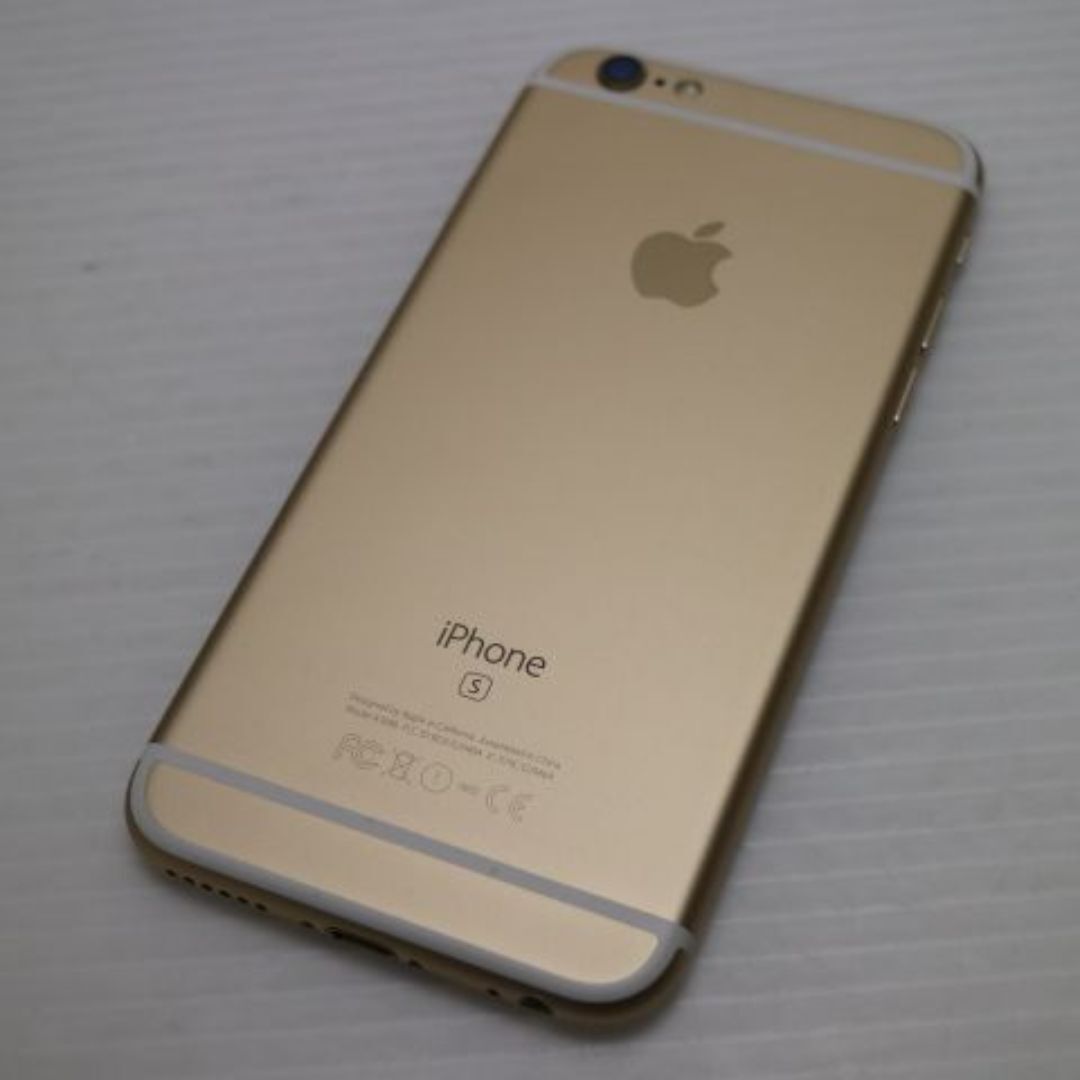 iPhone - 超美品 SIMフリー iPhone6S 64GB ゴールド M666の通販 by