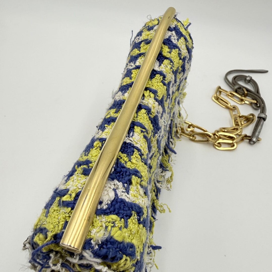 MIU MIU - MIU MIU（ミュウミュウ） ツイード チェーンショルダー