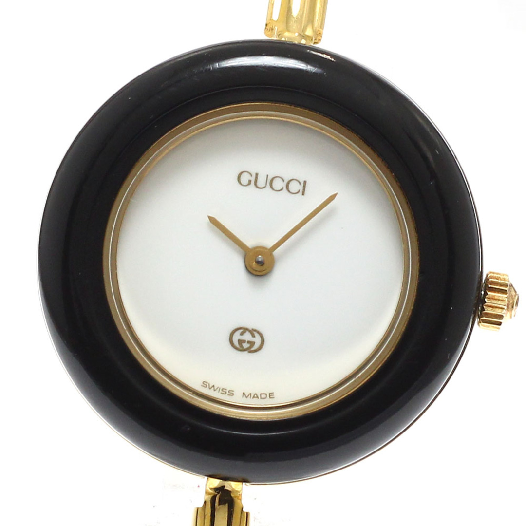 GUCCI - グッチ GUCCI 11/12 チェンジベゼル クォーツ レディース 内箱