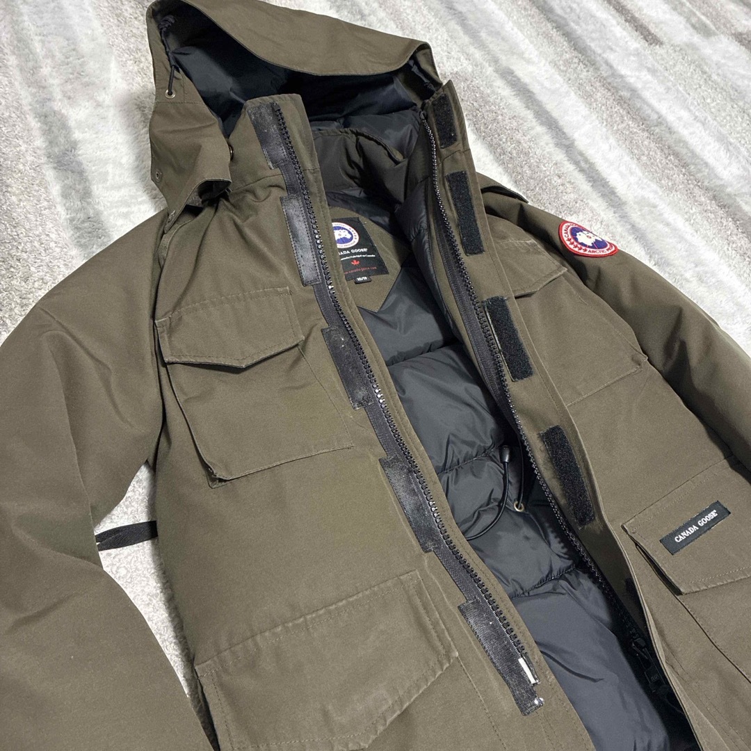 CANADA GOOSEカナダグース カムループス オリーブカーキ XSの通販 by