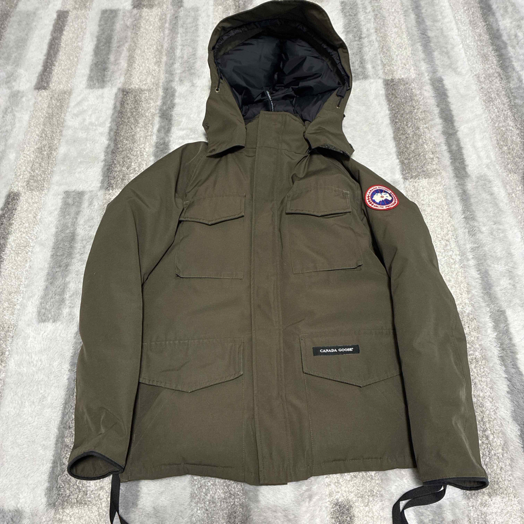 CANADA GOOSEカナダグース カムループス オリーブカーキ XSの通販 by